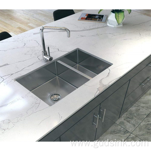 Undermount 304 Grade Double Bowl Sink